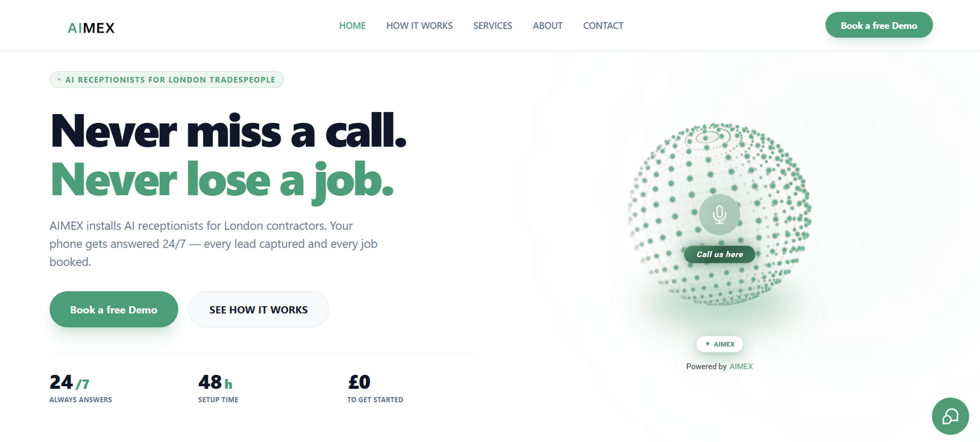 Aimex live site