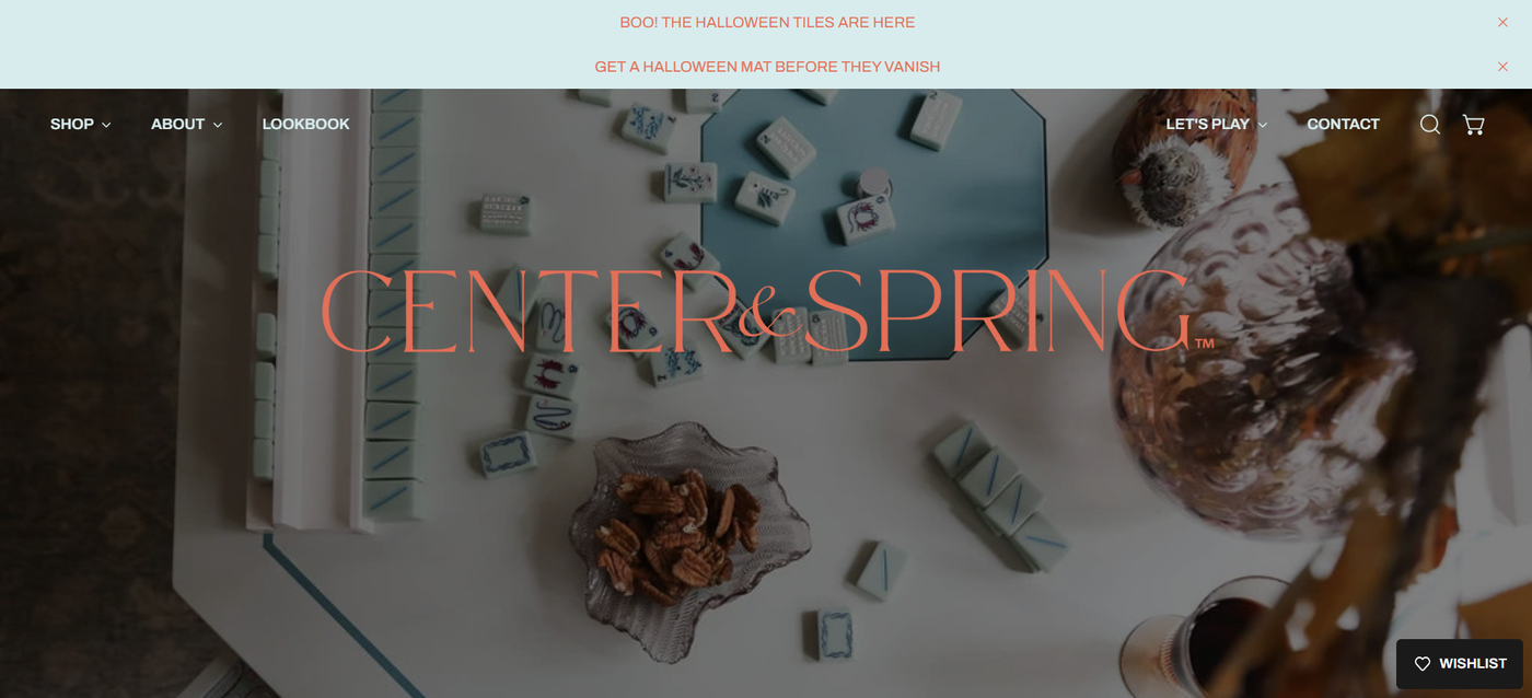 Center and Spring live site