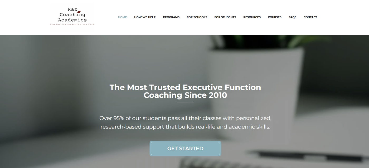 Coaching Academics live site