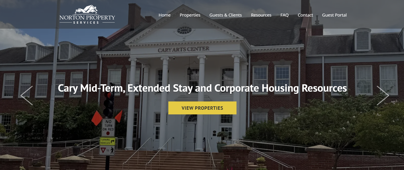 Norton Property Services live site