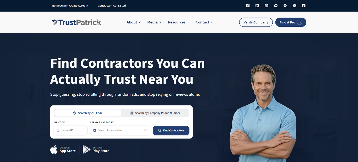 TrustPatrick live site